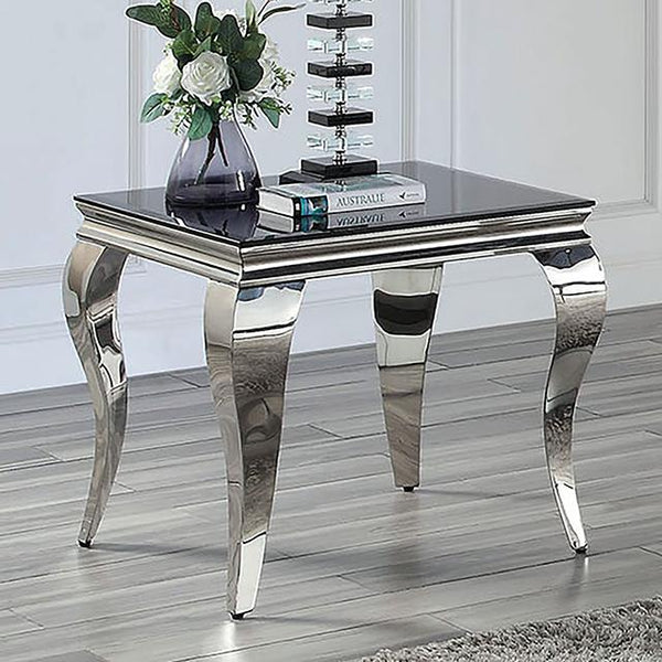 WETZIKON End Table, Black - Jay's Mattress Plus (NY)