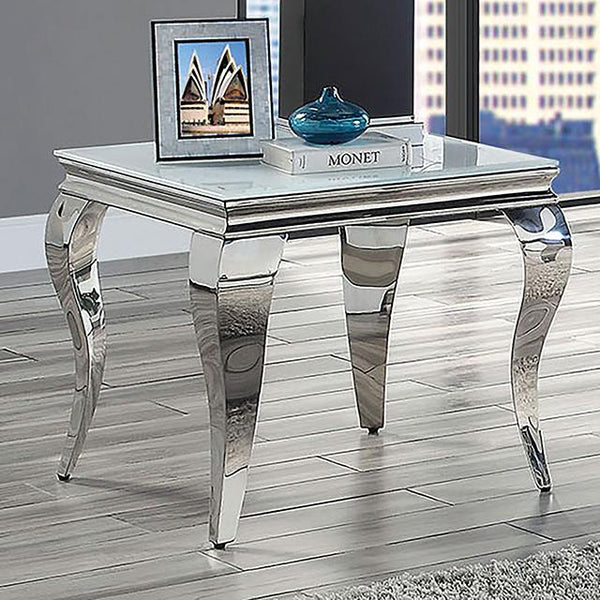 WETZIKON End Table, White - Jay's Mattress Plus (NY)