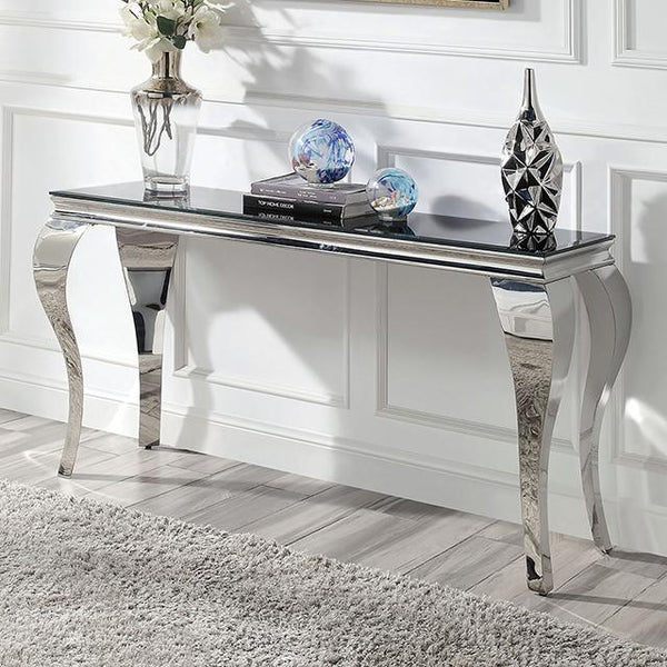 WETZIKON Sofa Table, Black - Jay's Mattress Plus (NY)