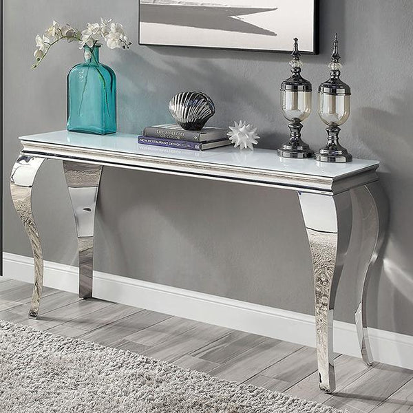 WETZIKON Sofa Table, White - Jay's Mattress Plus (NY)
