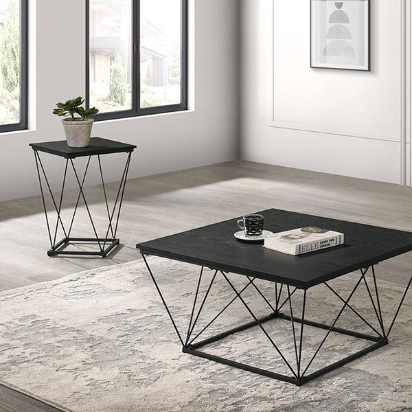 Whetstone 3 Pc. Table Set Black - Jay's Mattress Plus (NY)