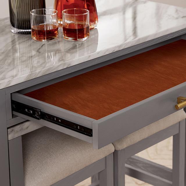 WHITEHALL Counter Ht. Table - Jay's Mattress Plus (NY)