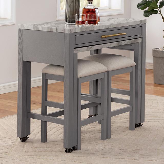 Whitehall Counter Ht Table Set - Jay's Mattress Plus (NY)