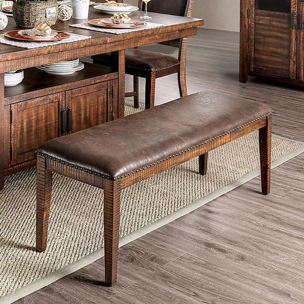 Wichita Light Walnut Bench - Jay's Mattress Plus (NY)