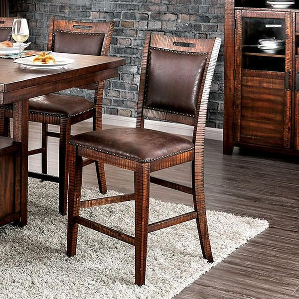 Wichita Light Walnut Counter Ht. Chair (2/CTN) - Jay's Mattress Plus (NY)