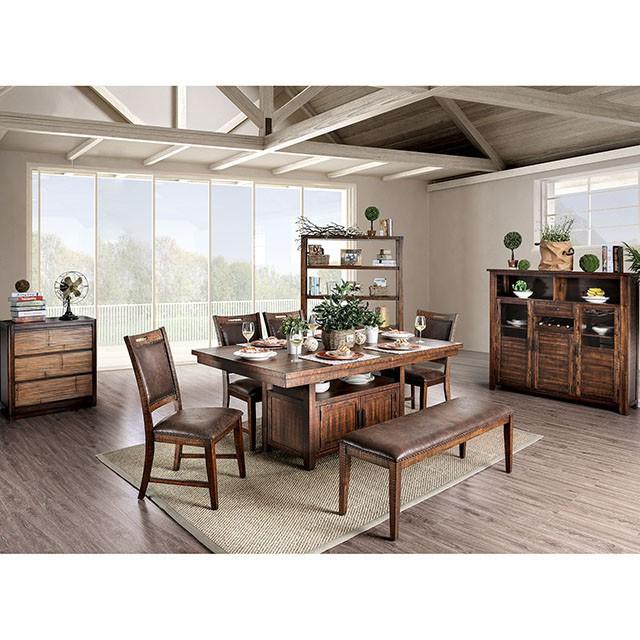 Wichita Light Walnut Dining Table - Jay's Mattress Plus (NY)