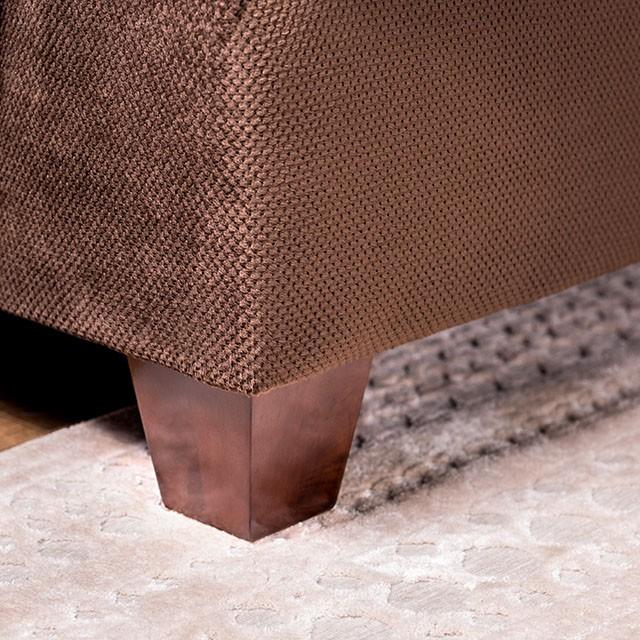 WESSINGTON Chocolate Love Seat - Jay's Mattress Plus (NY)