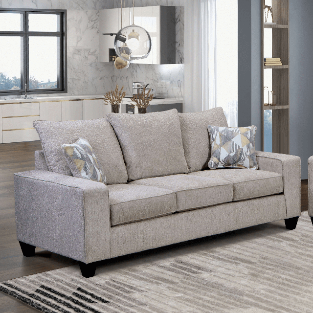 WEST ACTION Sofa, Beige - Jay's Mattress Plus (NY)
