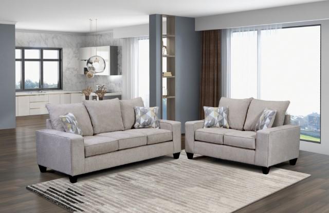 WEST ACTION Loveseat, Beige - Jay's Mattress Plus (NY)