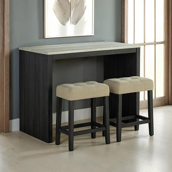 Zanaide 3 Pc. Dining Table Set - Jay's Mattress Plus (NY)