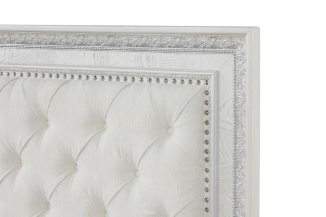 Stella Mia E.King & Queen Bed White & White - Jay's Mattress Plus (NY)