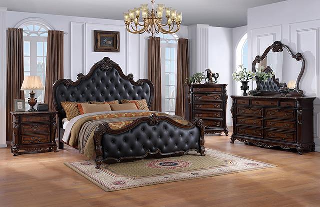 Ventresca 4 & 5 Piece Queen Bedroom Set White & Chrome - Jay's Mattress Plus (NY)