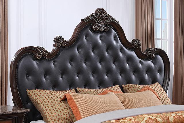Ventresca E.King & Queen Bed White & Chrome - Jay's Mattress Plus (NY)