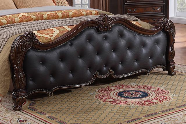 Ventresca E.King & Queen Bed White & Chrome - Jay's Mattress Plus (NY)