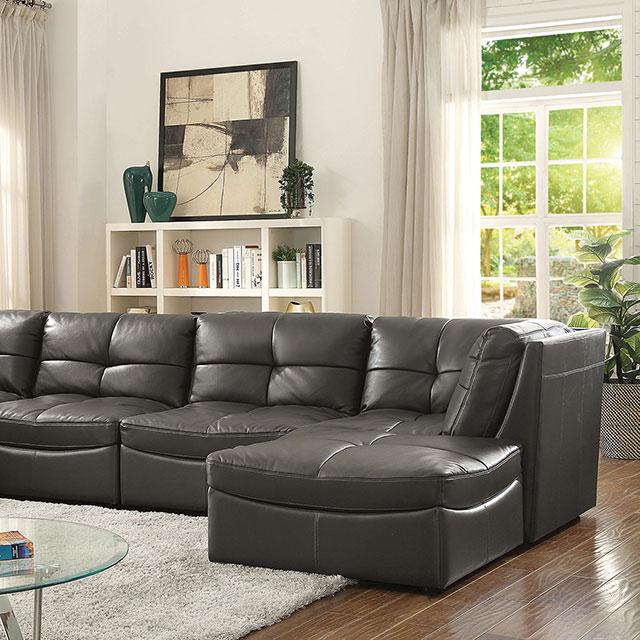 Libbie Gray 6 Pc. Modular Seating Set - Jay's Mattress Plus (NY)
