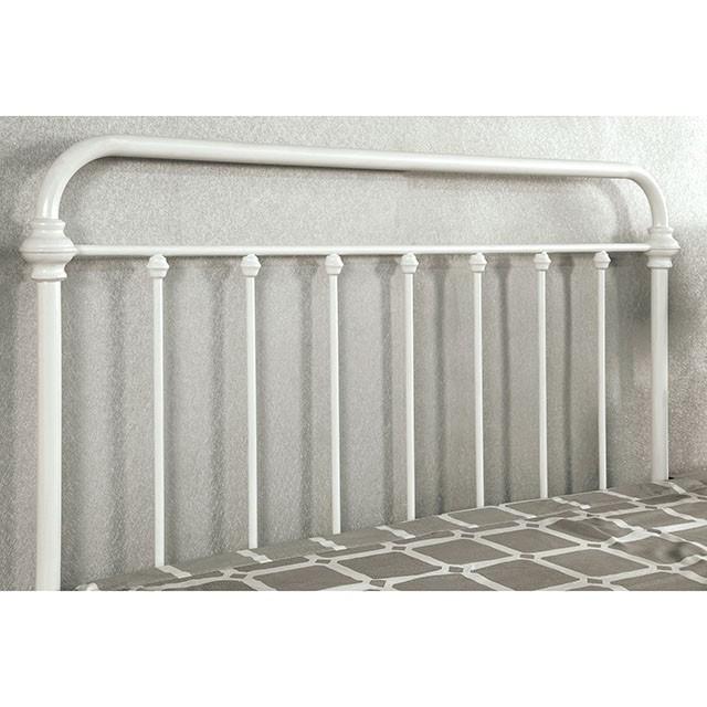 IRIA Vintage White Cal.King, E.King, & Full Bed - Jay's Mattress Plus (NY)