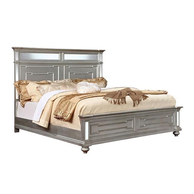 Salamanca Silver Cal.King & Queen Bed - Jay's Mattress Plus (NY)