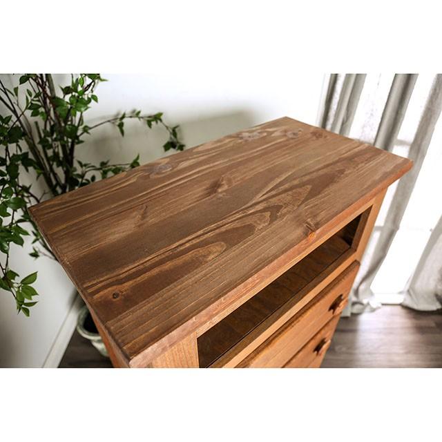 Lea Mahogany Media Chest - Jay's Mattress Plus (NY)