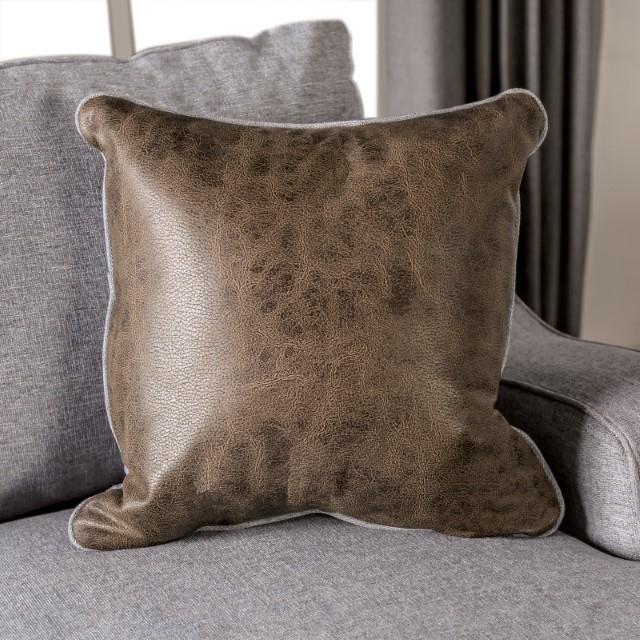 SKYLINE Loveseat, Light Gray/Brown - Jay's Mattress Plus (NY)