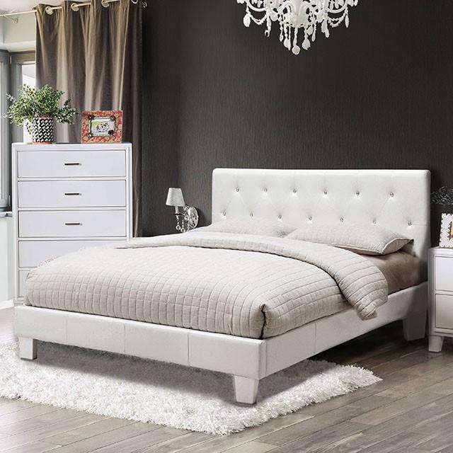 Velen Black Cal.King, E.King, Full, & Twin Bed Black & White - Jay's Mattress Plus (NY)