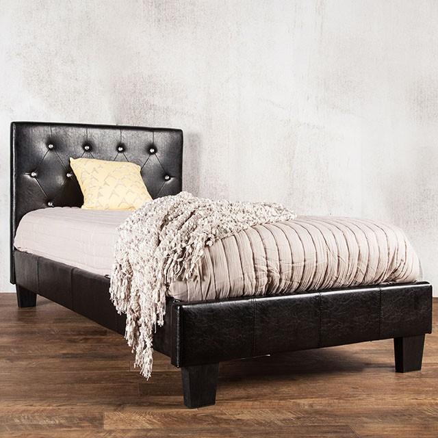 Velen Black Cal.King, E.King, Full, & Twin Bed Black & White - Jay's Mattress Plus (NY)