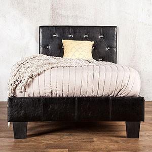 Velen Black Cal.King, E.King, Full, & Twin Bed Black & White - Jay's Mattress Plus (NY)