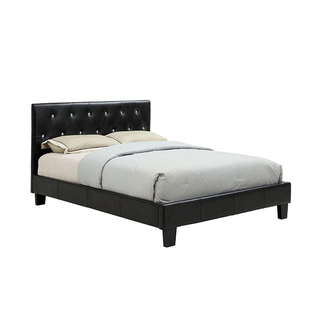 Velen Black Cal.King, E.King, Full, & Twin Bed Black & White - Jay's Mattress Plus (NY)