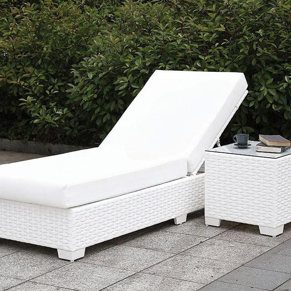 Somani Adjustable Chairse + End Table - Jay's Mattress Plus (NY)