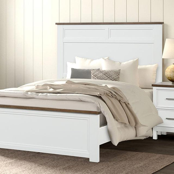 Pinetop Twin & Full Bed White & Blue - Jay's Mattress Plus (NY)