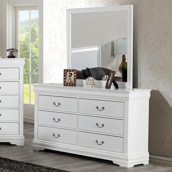 Louis Philippe Dresser White - Jay's Mattress Plus (NY)