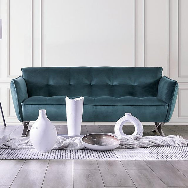 Civellutino Sofa Teal - Jay's Mattress Plus (NY)
