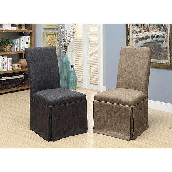 Kortrijk Side Chair Brown - Jay's Mattress Plus (NY)
