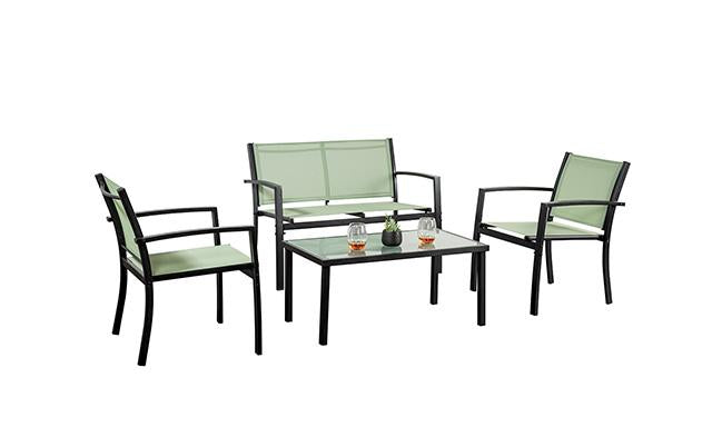 Ibiza 4 Pc. Sling Set K D Green - Jay's Mattress Plus (NY)