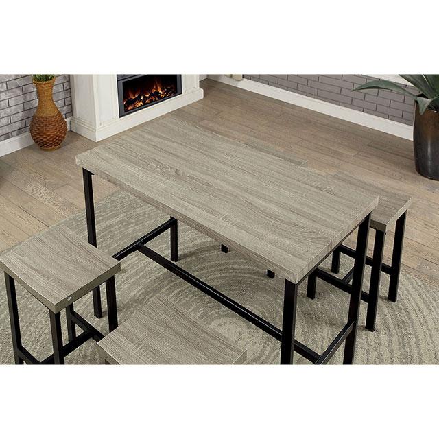 Vilvoorde 5 Pc. Counter Ht. Table Set - Jay's Mattress Plus (NY)