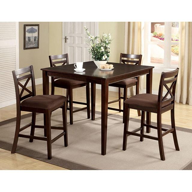 Weston 5 & 7 Piece Counter Ht. Table Set - Jay's Mattress Plus (NY)