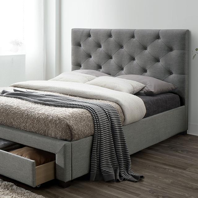SYBELLA Cal.King, E.King, Queen, Full, & Twin Bed, Beige - Jay's Mattress Plus (NY)