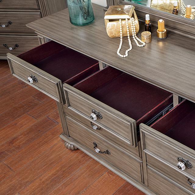 SYRACUSE Dresser, Gray - Jay's Mattress Plus (NY)