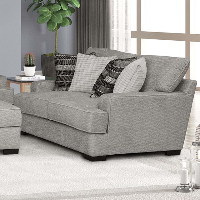 ARDENFOLD Loveseat, Beige & Gray - Jay's Mattress Plus (NY)