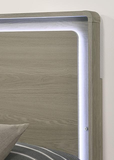 Rainier Bed Gray - Jay's Mattress Plus (NY)