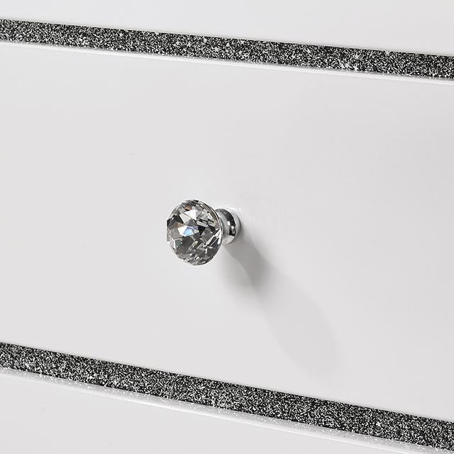 MAGDEBURG Cal.King Bed, Black & White - Jay's Mattress Plus (NY)