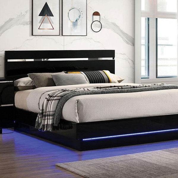 Erlach Bed Black & White - Jay's Mattress Plus (NY)