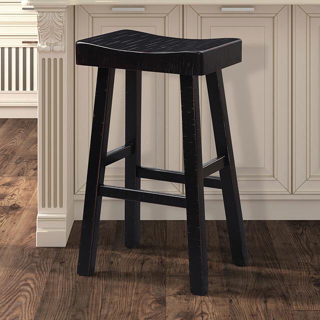 Biasca 29" Stool (2/CTN) White, Brown, & Black - Jay's Mattress Plus (NY)