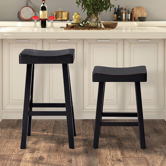 Biasca 29" Stool (2/CTN) White, Brown, & Black - Jay's Mattress Plus (NY)