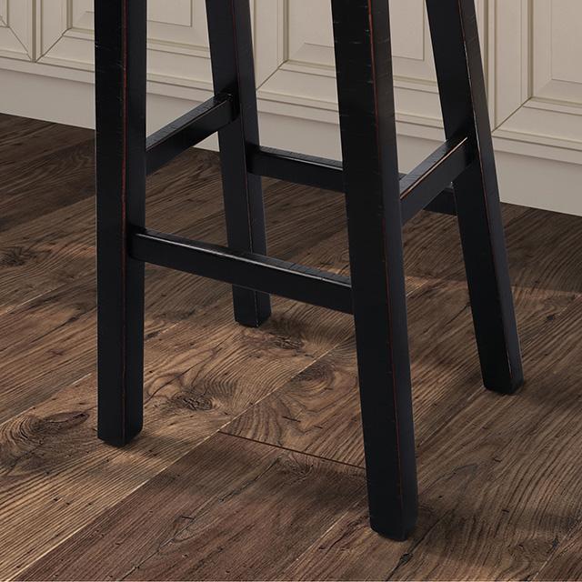 Biasca 29" Stool (2/CTN) White, Brown, & Black - Jay's Mattress Plus (NY)