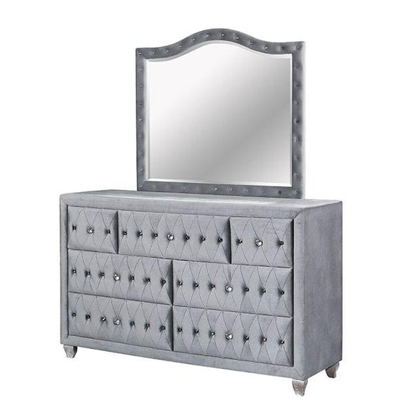Alzir Dresser Gray - Jay's Mattress Plus (NY)