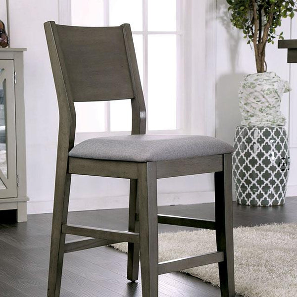 Anton Counter Ht. Chair (2 Box) Gray - Jay's Mattress Plus (NY)
