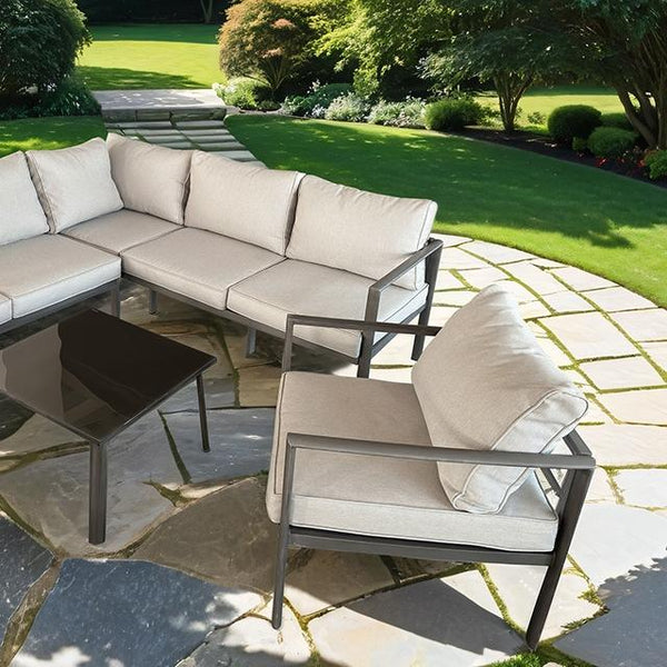 Farisha 6 Pc. Outdoor Sectional Set - Jay's Mattress Plus (NY)