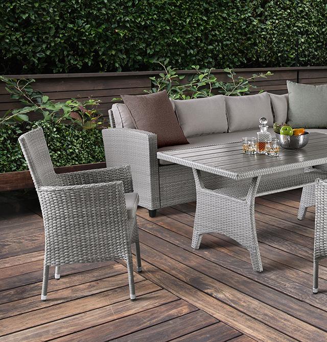 Kimara 3 & 5 Piece. Patio Dining Set - Jay's Mattress Plus (NY)