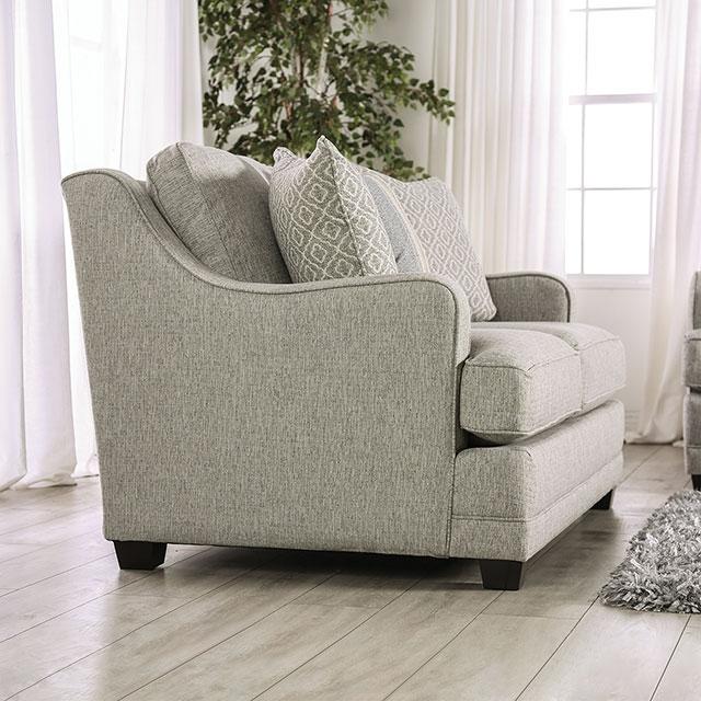 STEPHNEY Sofa, Gray/Gold - Jay's Mattress Plus (NY)