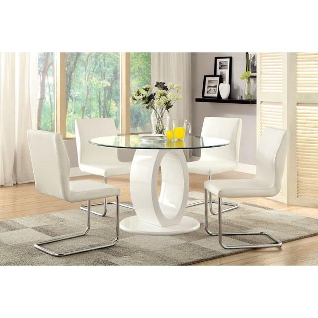 LODIA I White Side Chair - Jay's Mattress Plus (NY)